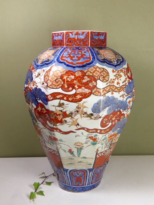 Large Imari Vase