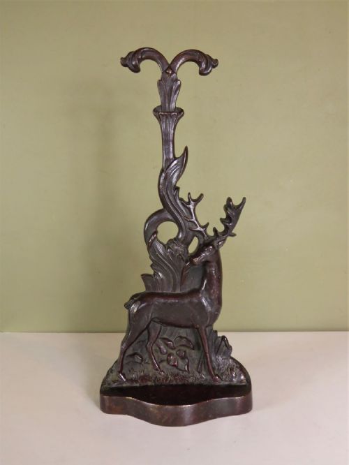 A Bronze Door Porter, Door Stop.