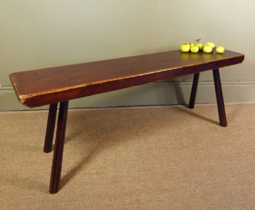19th C Pine Bench
