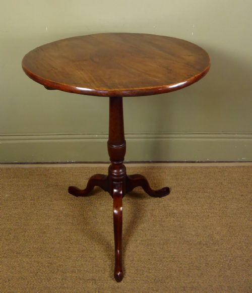 George III Mahogany Tripod Table