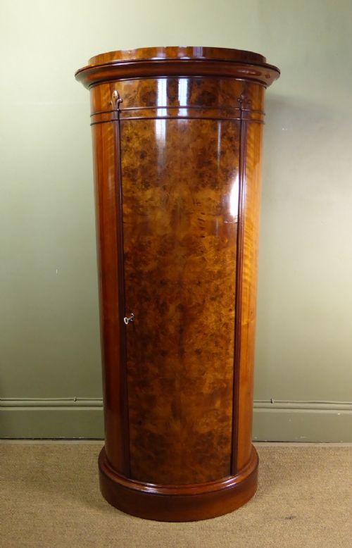 Tall 19th C Pedestal Cupboard