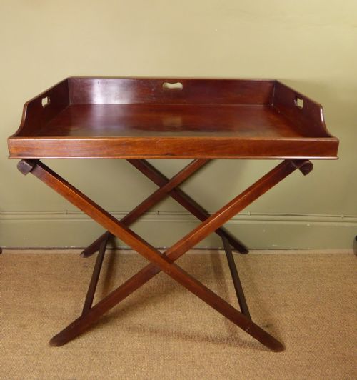 George III Mahogany Butlers Tray
