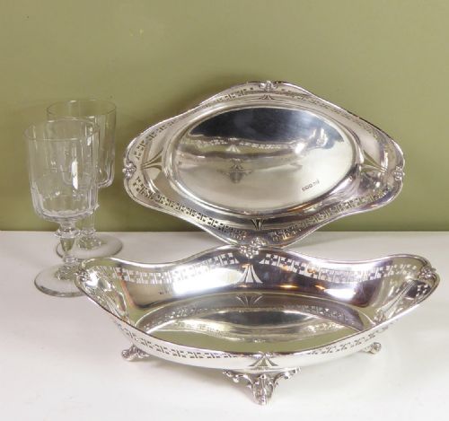 Pair of Silver Baskets 1924