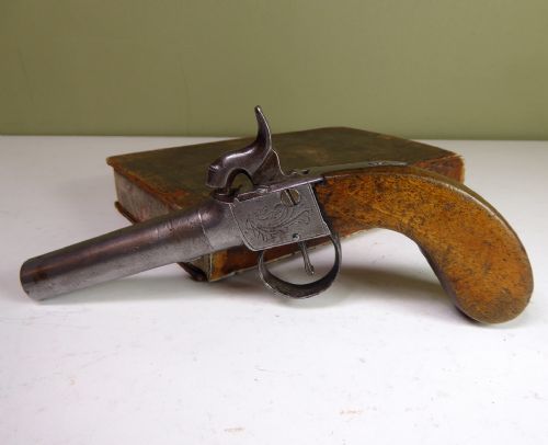 19th C Percussion Pistol