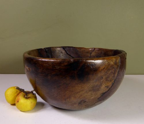 18th C Pollard Elm Bowl