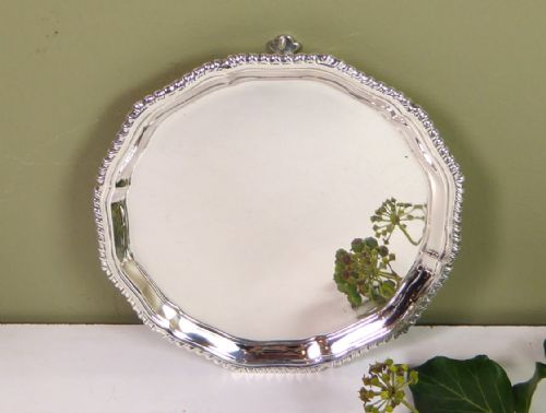 Silver Salver, London 1893