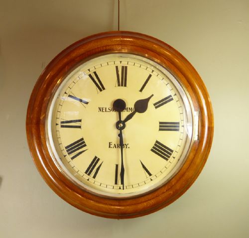 Large 19th C Wall Clock