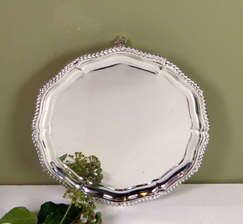 Solid Silver Salver, 1905