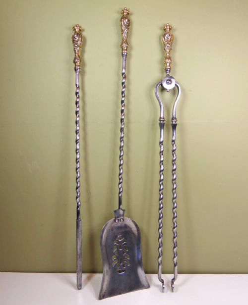 19th C. Set of Fire Tools
