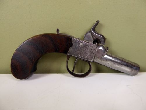 19th C Percussion Pistol