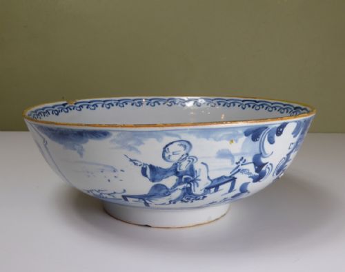 18th C Delft Bowl