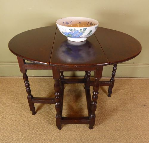 George I Oak Table
