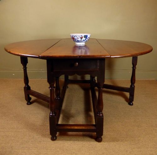 Early 18th C Oak Table