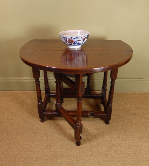 George I Oak Table