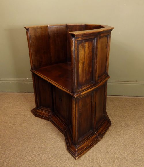 19th C Walnut Possetto Chair