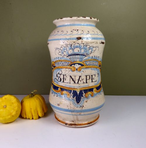 Large 18th C Apothecary Jar