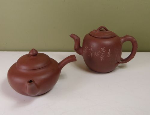 Two 19th C Japanese Tea Pots