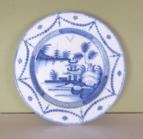 18th C Delft Charger