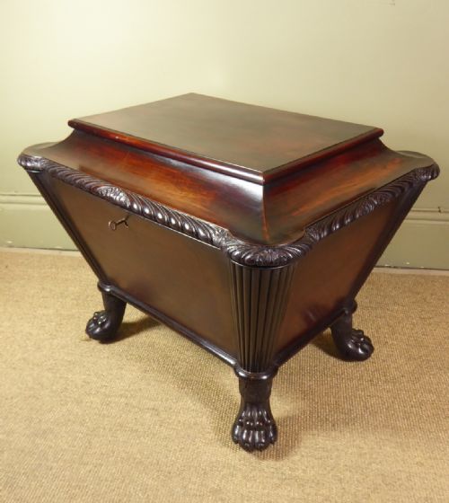Regency Mahogany Cellarette