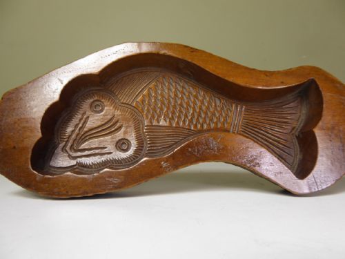 19th C Fruitwood Biscuit or Butter Mould
