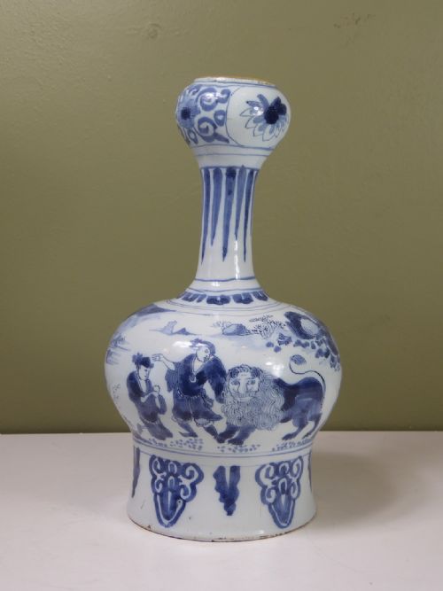 18th C Delft Vase