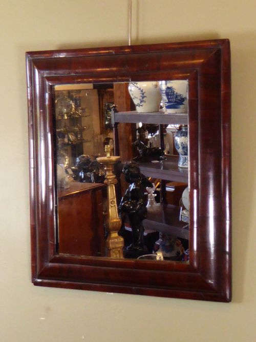 George I Walnut Mirror