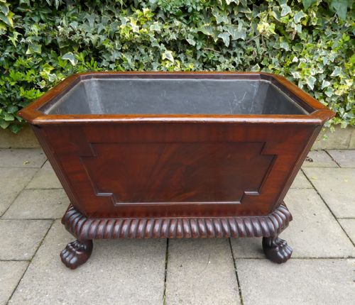 Early 19th C Mahogany Wine Cooler