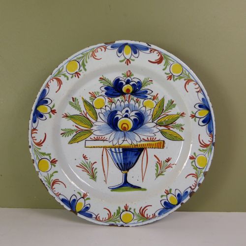 18th C Delft Charger