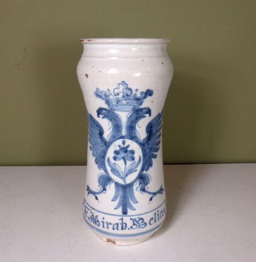 18th C Apothecary, Arbarello Jar