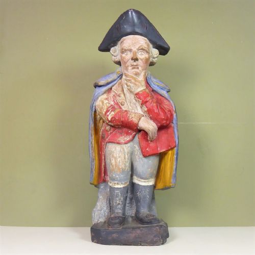 fig 1. LARGE TERRACOTTA FIGURE OF GEORGE WASHINGTON