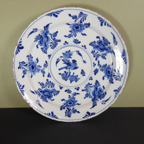 18th C Delft Charger