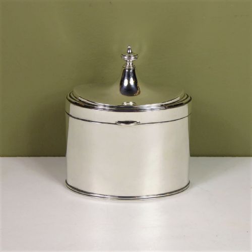 A Silver Caddy Box