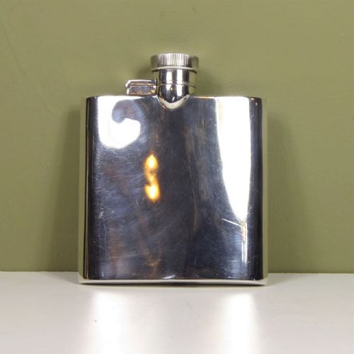 A Silver Hip Flask