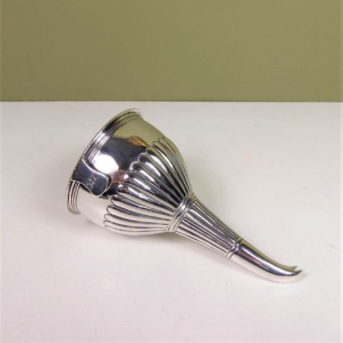 A Silver Wine Funnel