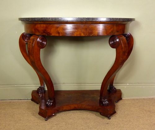 
A Regency Console Table