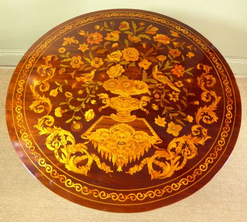 fig 2. A 19th C. Marquetry Table