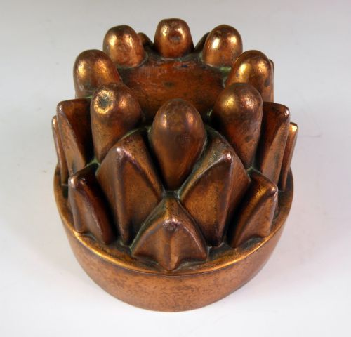 A 19th C Copper Jelly Mould