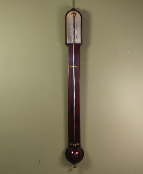 George III Stick Barometer by Watkins & Hill