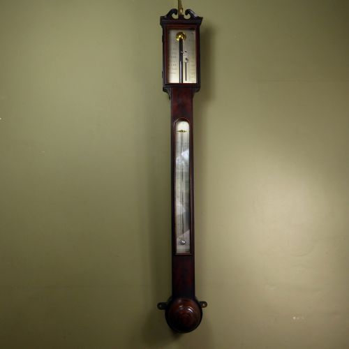 George III Stick Barometer by James Long