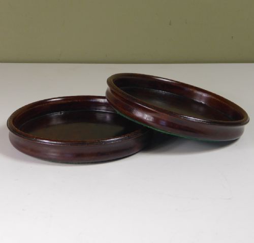 Pair of George III Coasters