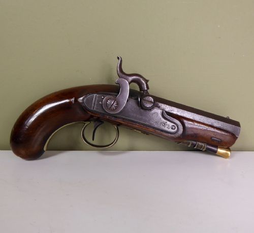 19th C Percussion Pistol