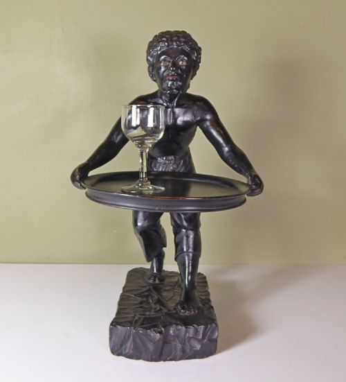 19th C Ebonized Dumb Waiter