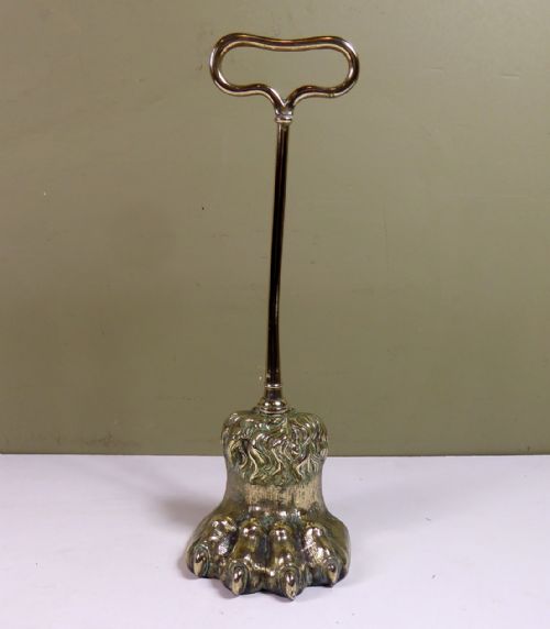Regency Lions Paw Brass Door Porter