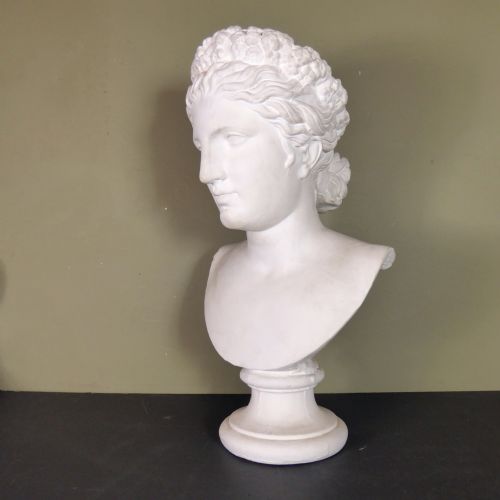 19th C Life Size Bust of Venus