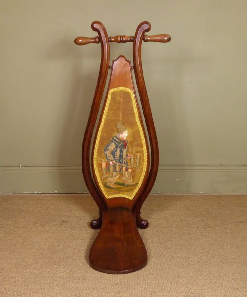 Early 19th C Mahogany Boot Pull