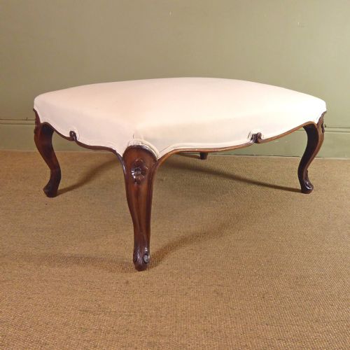 Large 19th C Centre Stool