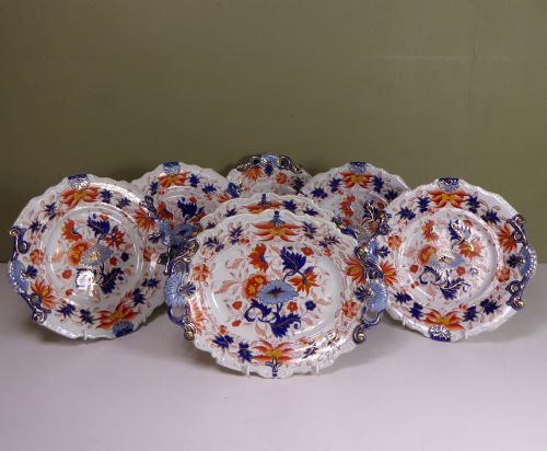Set of 19th C Ironstone Dishes