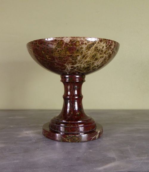 19th C Cornish Serpentine Tazza