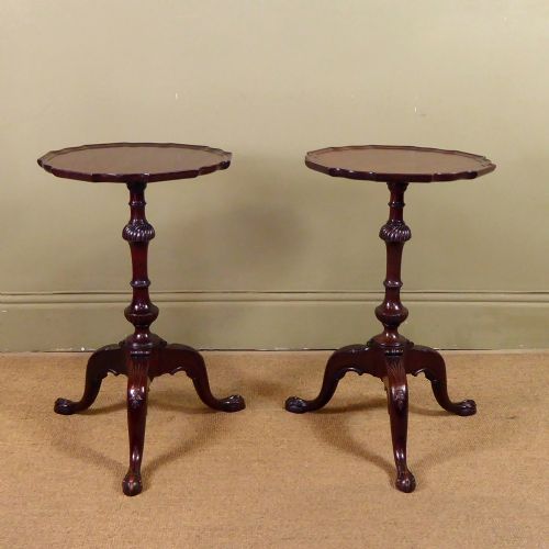 Pair of Mahogany Tables