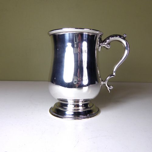 Solid Silver Tankard 1931